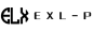 EXL P logo