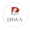 Дизайн-студия обоев Diwa logotype